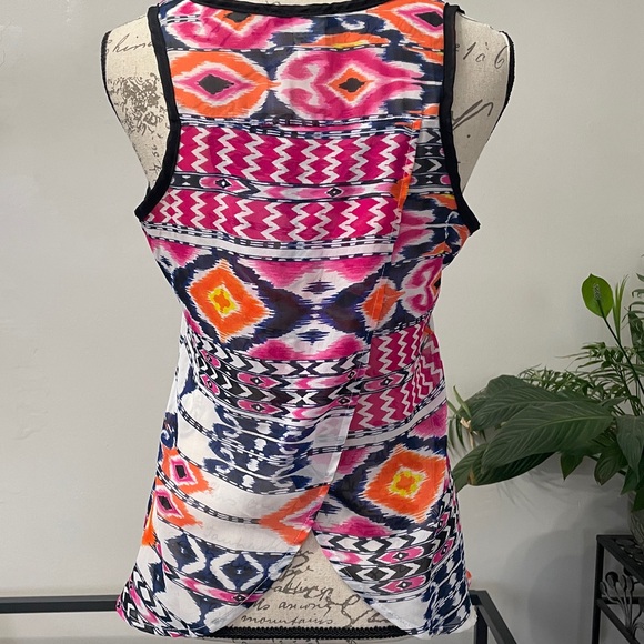 Chiffon tank flyaway back - Picture 4 of 8